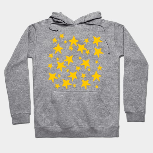 Star pattern Hoodie by Xinoni